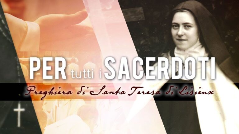Potenti preghiere per i sacerdoti: l’energia spirituale che li sostiene
