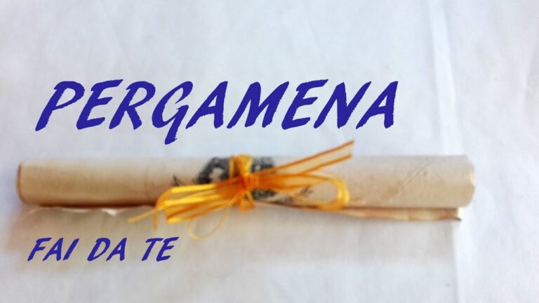 Il fascino della sagoma della pergamena da stampare: un’arte da riscoprire!