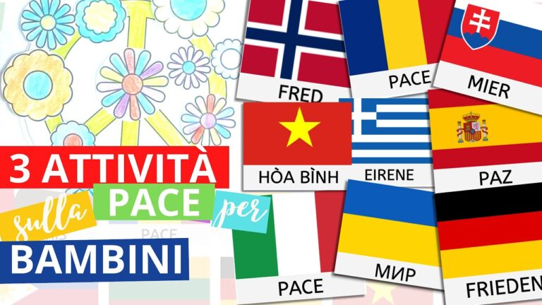 Guida pratica: Schede sulla pace per bambini, il segreto per un mondo migliore