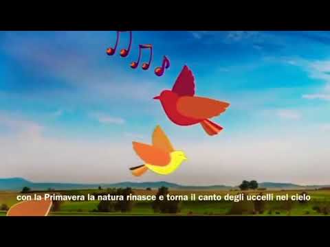 La Primavera di Vivaldi: un disegno da colorare che rallegra i sensi