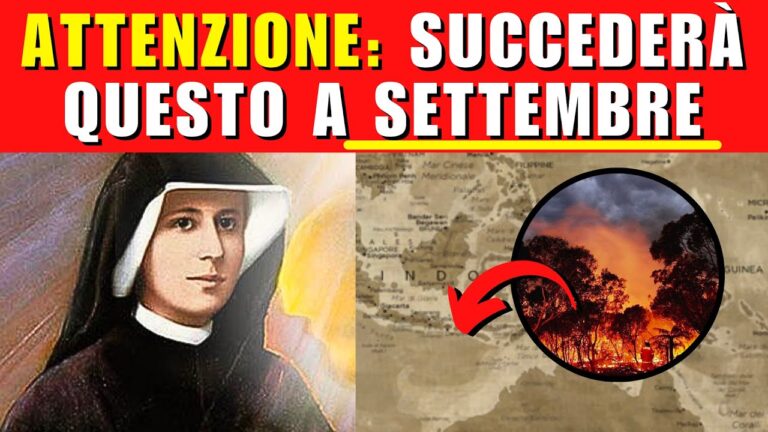 Sconvolgente profezia di Santa Faustina: Tre giorni di buio annunciano il destino dell’umanità
