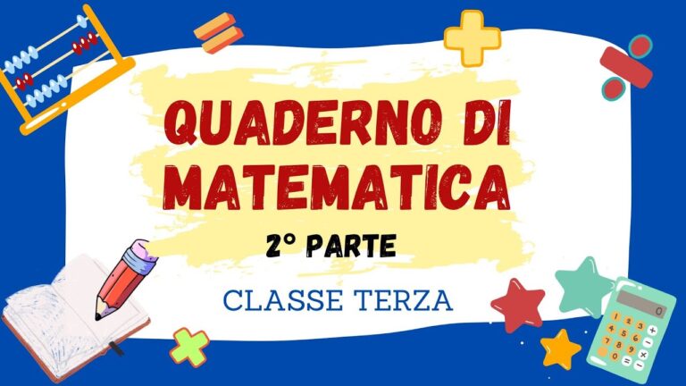 Scopri le sorprendenti copertine matematiche per la terza classe: una nuova dimensione per l’apprendimento