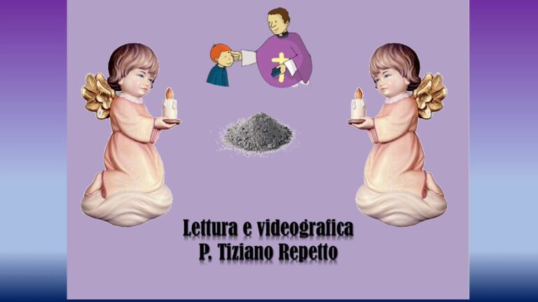 Ceneri misteriose svelate ai giovani catecumeni: la sorprendente verità