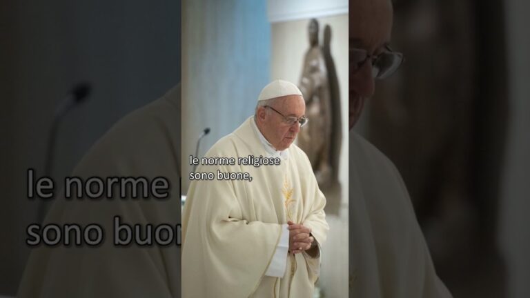 Vangelo del Giorno: Il Commento di Papa Francesco che Rimette in Discussione l’Oggi