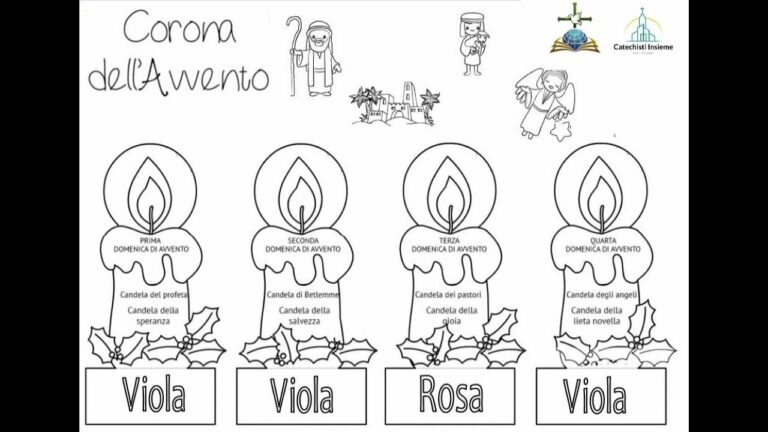 Il segreto dei disegni dell’Avvento: un aiuto per il catechismo!